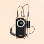 Professioneller wiederaufladbarer Nagelbohrer mit 30.000 U/min, tragbarer elektrischer E-Feile-Scamander, Acryl-Gel-Schleifwerkzeuge