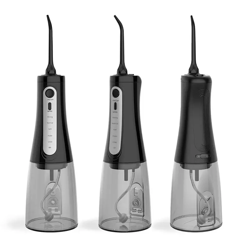 Fünf Arbeitsmodi mit großem 350-ml-Wassertank, Munddusche 2