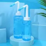 Nasenspülung Tragbare Nasenreinigungsscheibe Bewässerung Nasenreiniger Flasche