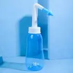 Tragbare Nasenspülung mit Kochsalzlösung gegen Allergien Nasenreinigerflasche